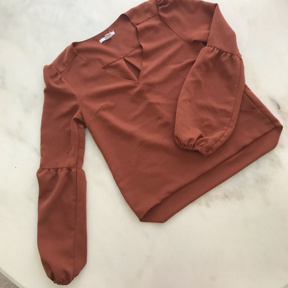 Rust Blouse - image 2